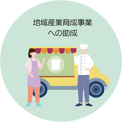 地域産業育成事業への助成